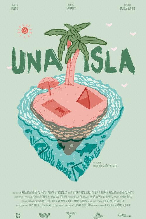 Una Isla 2025 official movie poster