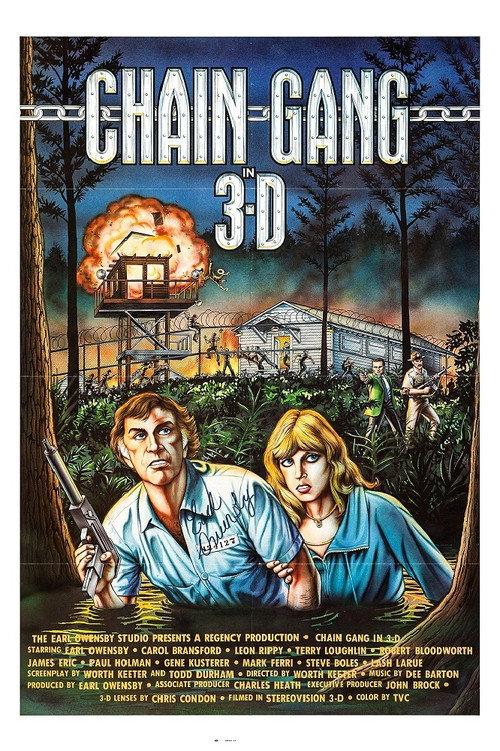 Chain Gang 1984 official movie poster
