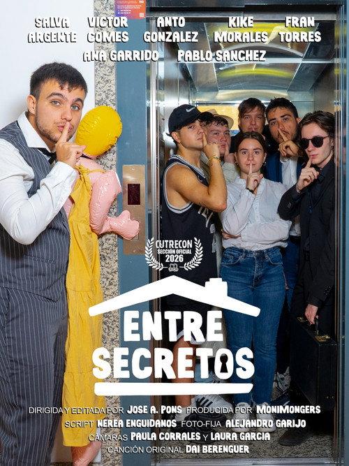 Entre secretos 2024 official movie poster