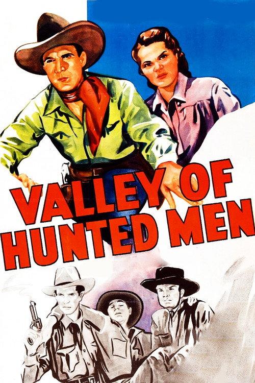 Valley of Hunted Men 1942 official movie poster