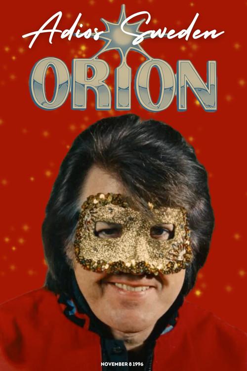 Orion Live: Adios Sweden 1996 official movie poster