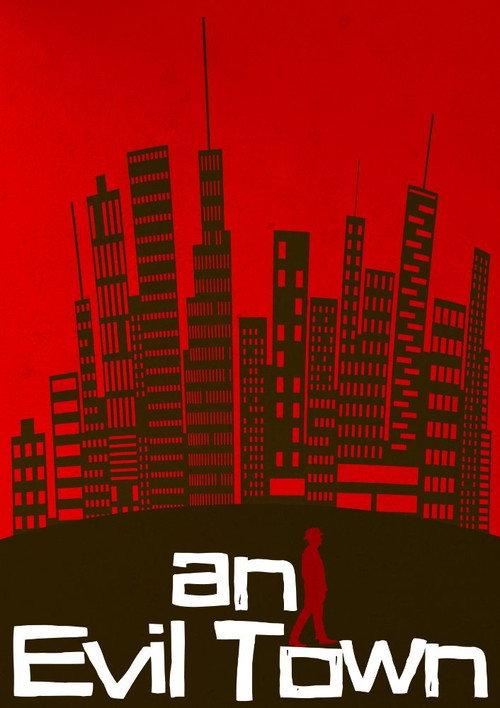 An Evil Town 1995 official movie poster