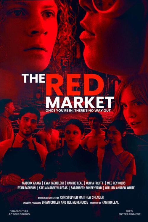 The Red Market 2024 official movie poster