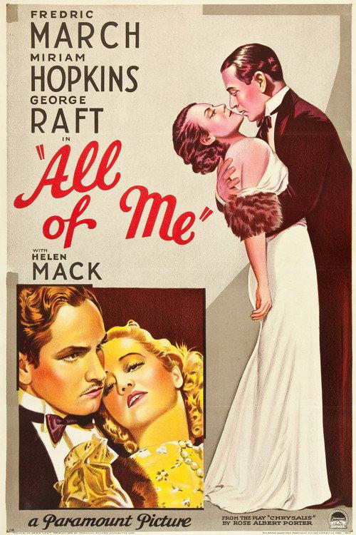All of Me 1934 official movie poster