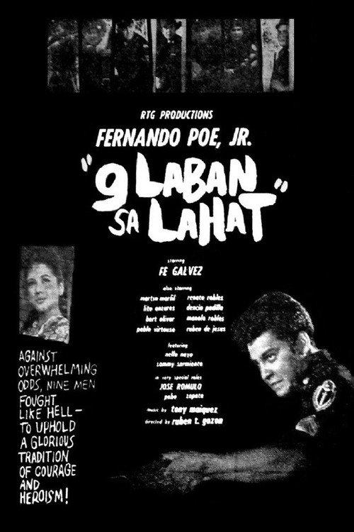 9 Laban sa Lahat 1964 official movie poster