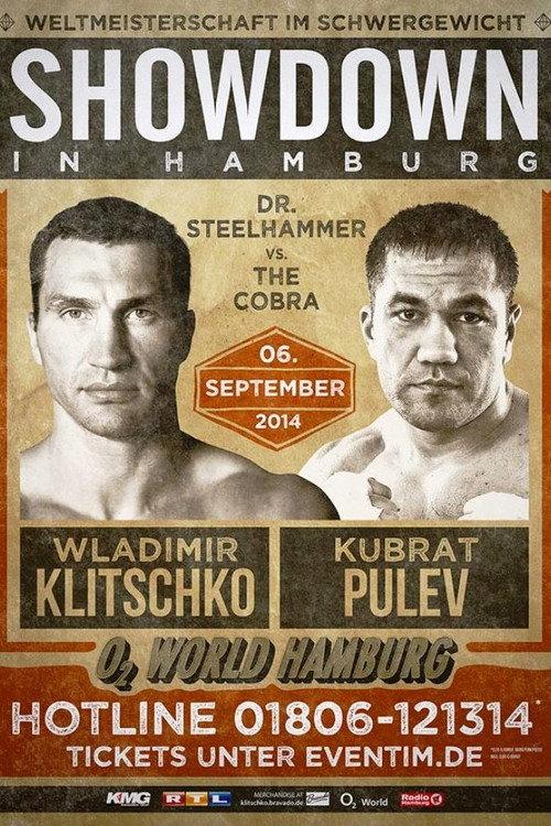 Wladimir Klitschko vs. Kubrat Pulev 2014 official movie poster