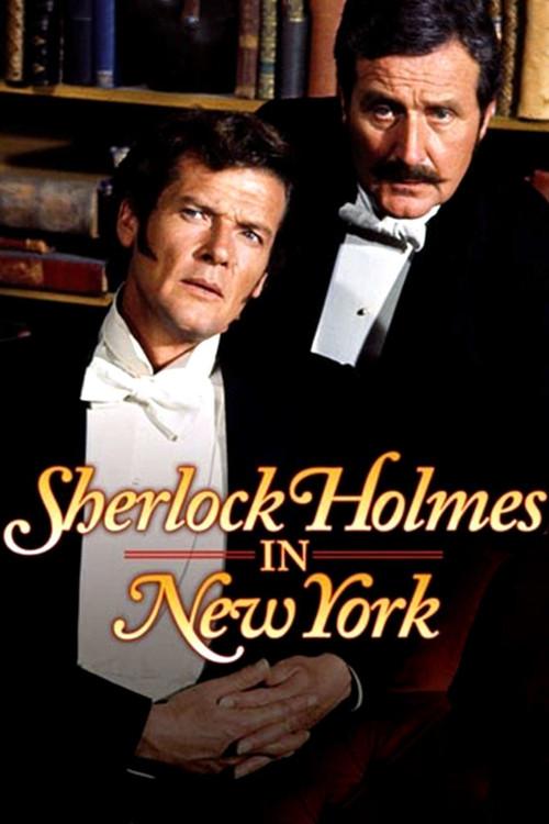 Sherlock Holmes in New York 1976 official movie poster