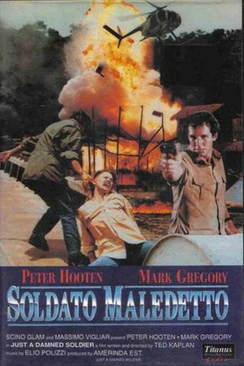 Just A Damned Soldier 1988 official movie poster