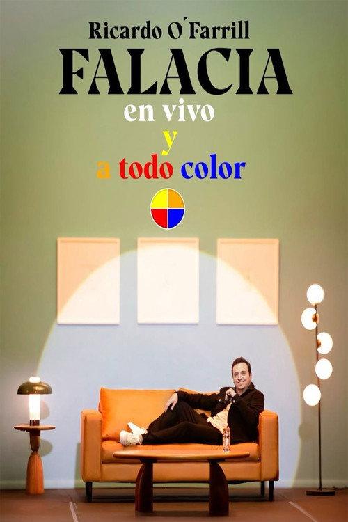 FALACIA en vivo y a todo color 2024 official movie poster