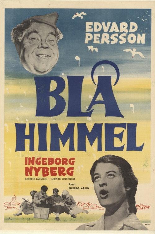 Blue sky 1955 official movie poster