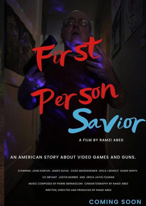 First Person Savior 2023 official movie poster