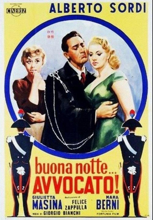 Good night… lawyer! 1955 official movie poster