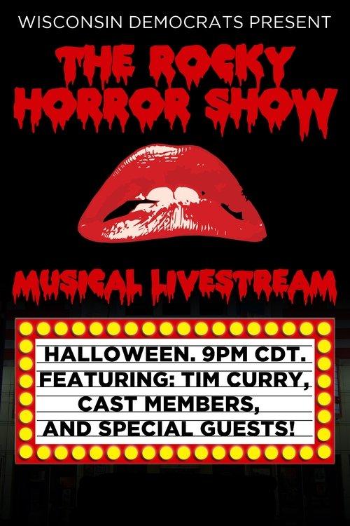 The Rocky Horror Musical Live Stream 2020 official movie poster