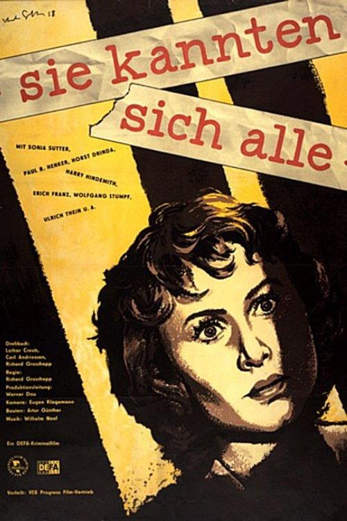They All Knew Each Other 1958 official movie poster