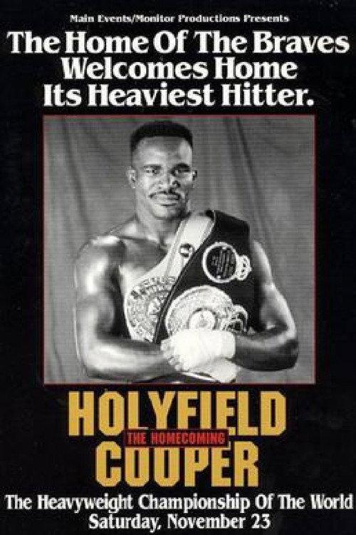 Evander Holyfield vs. Bert Cooper 1991 official movie poster