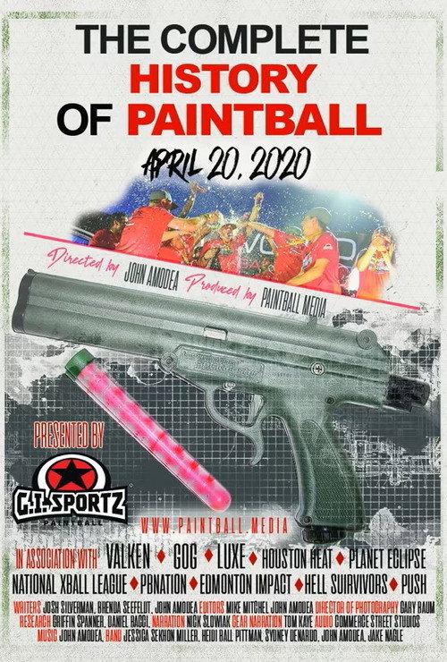 The Complete History Of Paintball 2020 official movie poster