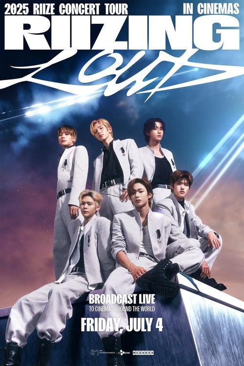 2025 RIIZE CONCERT TOUR [RIIZING LOUD] IN CINEMAS 2025 official movie poster