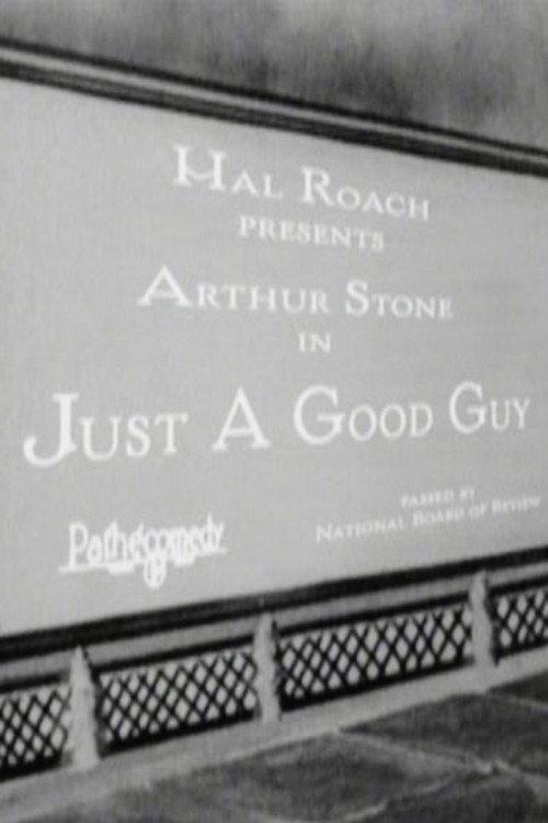 Just a Good Guy 1924 official movie poster