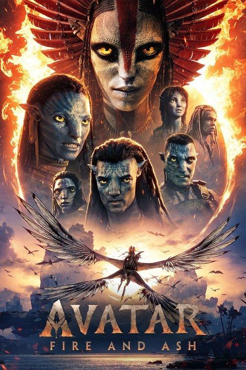 Avatar: Fire and Ash 2025 official movie poster