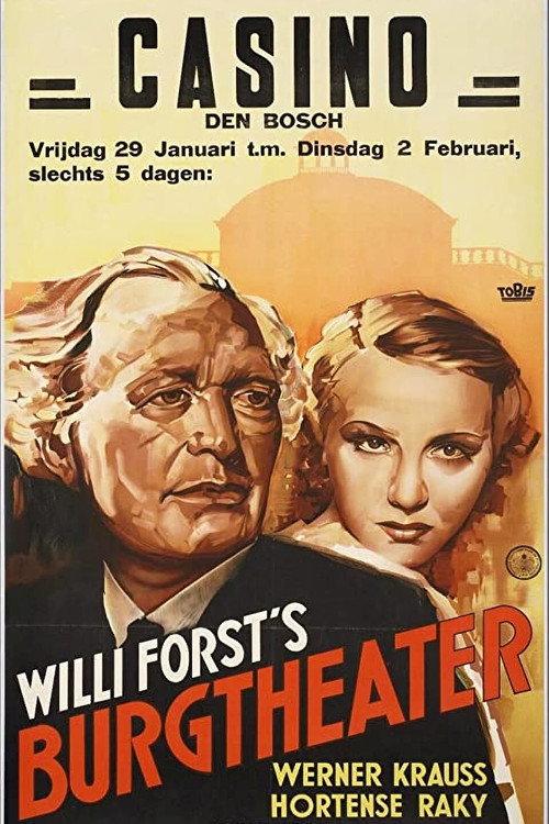 Burg Theatre 1936 official movie poster