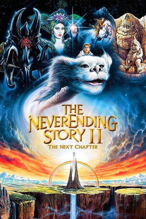 The NeverEnding Story II: The Next Chapter 1990 official movie poster