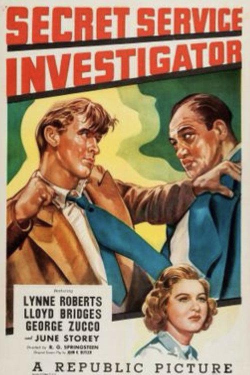 Secret Service Investigator 1948 official movie poster