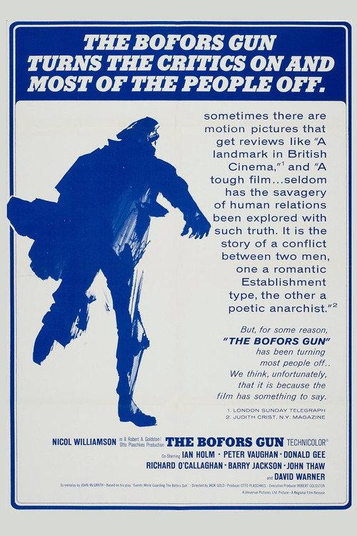 The Bofors Gun 1968 official movie poster