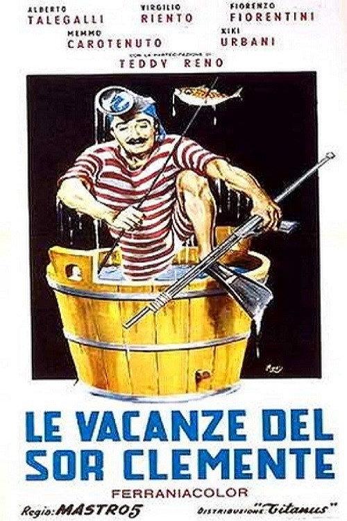 Le vacanze del Sor Clemente 1955 official movie poster