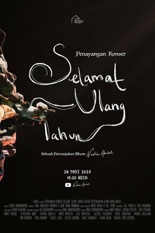 Penayangan Konser Selamat Ulang Tahun 2025 official movie poster