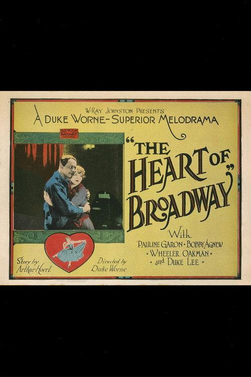 The Heart of Broadway 1928 official movie poster