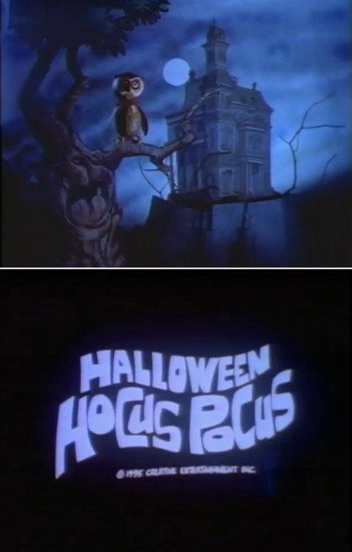 Halloween Hocus Pocus 1995 official movie poster