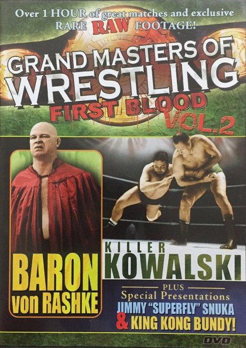 Grand Masters of Wrestling: First Blood Vol. 2 2006 official movie poster