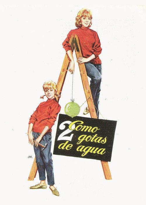 Como dos gotas de agua 1964 official movie poster