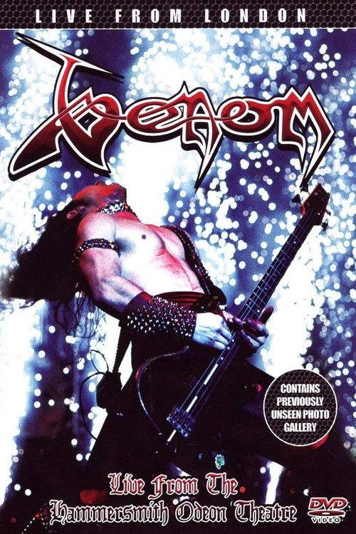 Venom: Live in London 2005 official movie poster