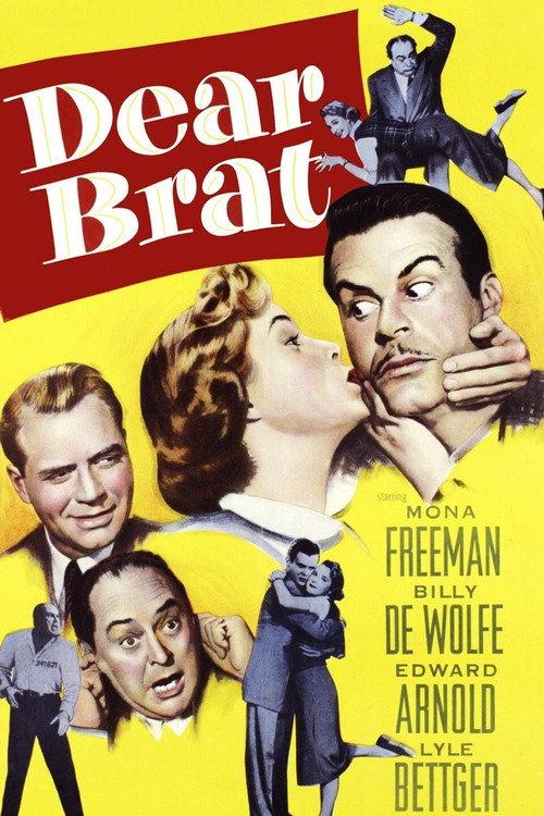Dear Brat 1951 official movie poster
