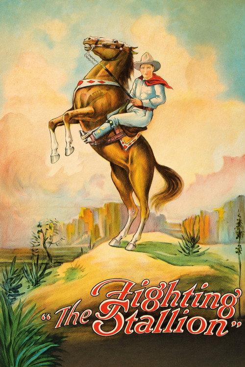 The Fighting Stallion 1926 official movie poster