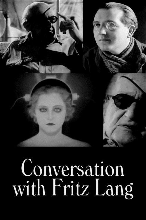 Conversation with Fritz Lang 1975 official movie poster