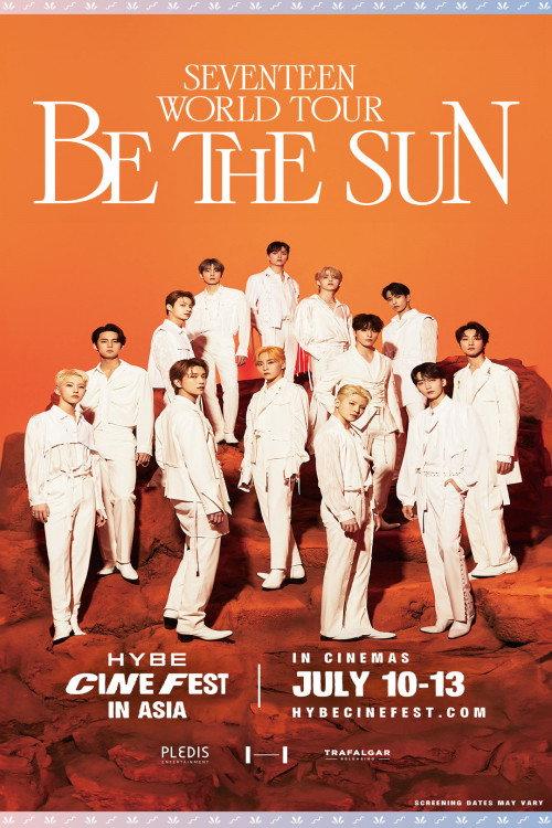 SEVENTEEN WORLD TOUR [BE THE SUN] 2025 official movie poster