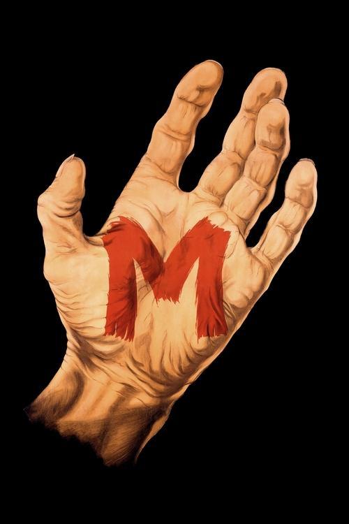 M 1931 official movie poster