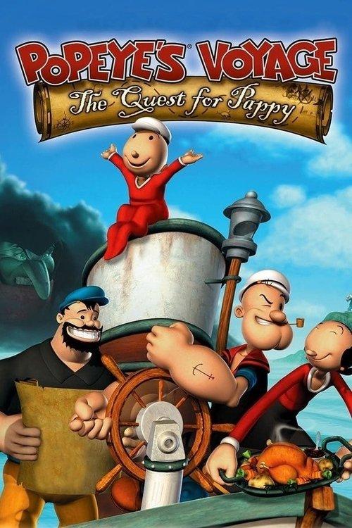 Popeye's Voyage: The Quest for Pappy 2004 official movie poster