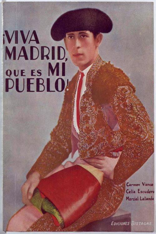 ¡Viva Madrid, que es mi pueblo! 1928 official movie poster
