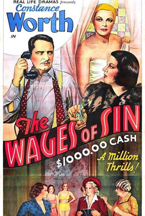 The Wages of Sin 1938 official movie poster