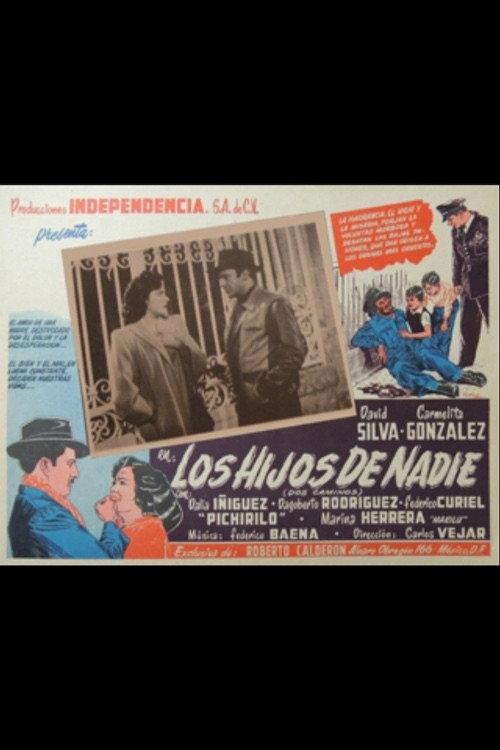 Los hijos de nadie 1952 official movie poster