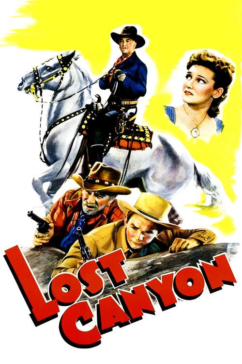 Lost Canyon 1942 official movie poster