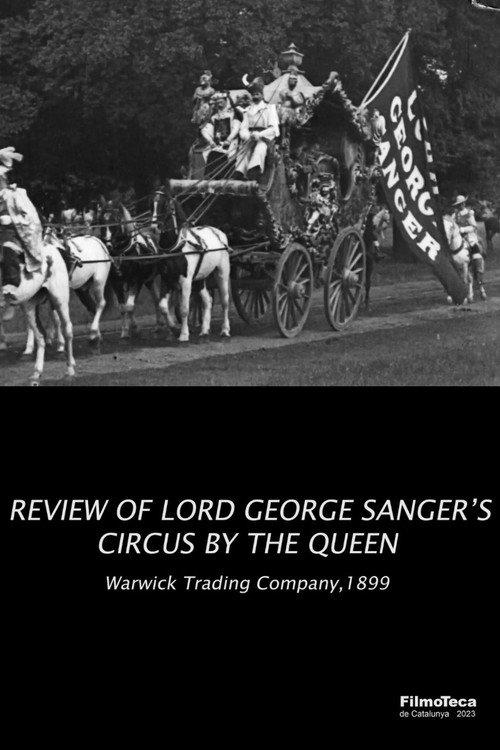 Review of Lord George Sanger's Circus by the Queen 1899 official movie poster