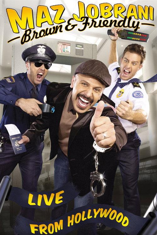 Maz Jobrani: Brown and Friendly 2009 official movie poster