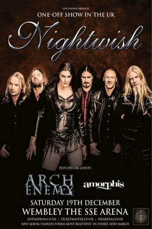 Nightwish : Live at Wembley Arena - London 2015 official movie poster