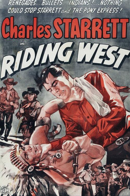 Riding West 1944 official movie poster