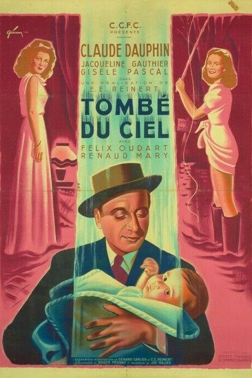Dropped from Heaven 1946 official movie poster