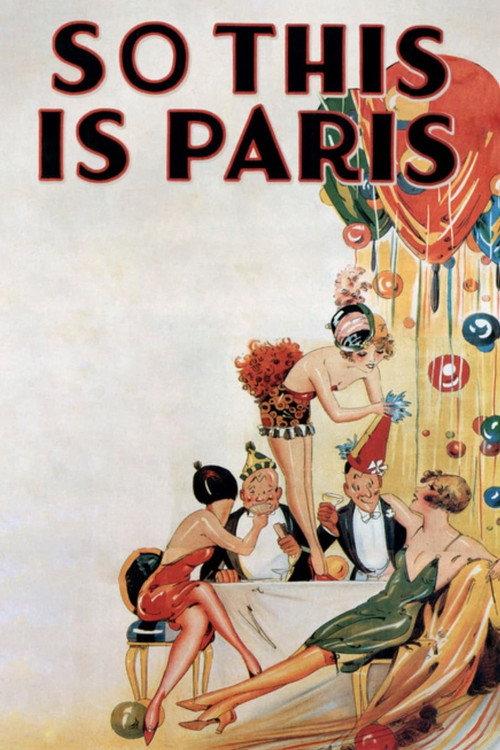 So This Is Paris 1926 official movie poster